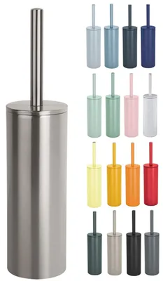 Immagine prodotto di Set di spazzolini per WC spirella Nyo-Steel in acciaio inox