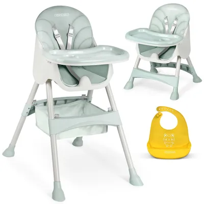 Produktbild von Ricokids Fütterungsstuhl Milo mit Tisch grün