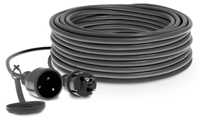 Productafbeelding van Plast-Rol kabeltrommel, 20 meter, rubber, 3x1,0mm, H05RR-F