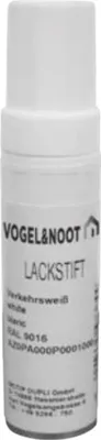 Productafbeelding van Vogel & Noot VN-lakstift, vergelijkbaar met RAL9016, verkeerswit, 1 stuk.