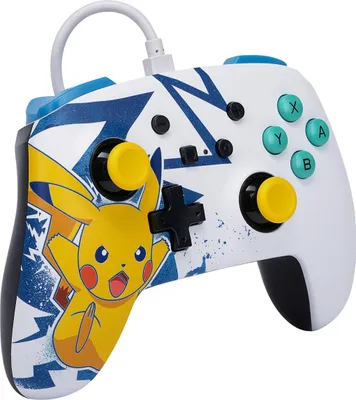 Zdjęcie produktu dla PowerA NSGP0041-01 Kontroler do gier wielokolorowy USB Gamepad analogowy / cyfrowy Nintendo Switch