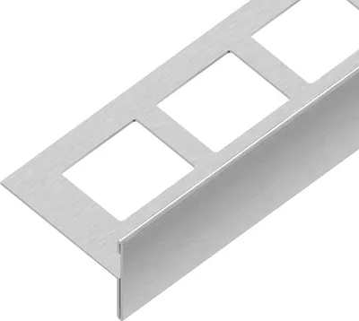 Obrázek produktu pro SP21 schodová lišta T ACARA, STEP, nerez V4A kartáč, 11+12,5 mm, 2,5 m