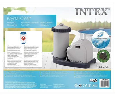 Produktbild von INTEX 28636GS Filterpumpe Poolpumpe 5678 L/h Schwimmbadpumpe Schwimmbecken