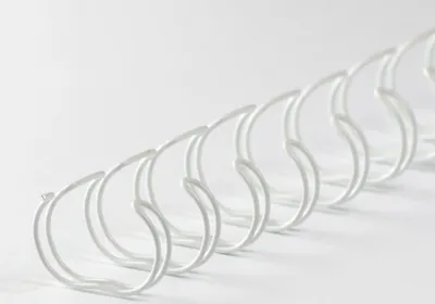 Obrázek produktu pro LMG 23RM143-WS 50 LMG Drahtbinderücken weiß für 120 Blatt