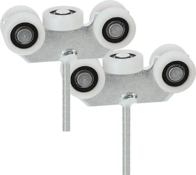 Obrázok produktu pre Kolieska KOTARBAU® s plochými tyčami a skrutkami 12 mm 5 koliesok ? 43 mm