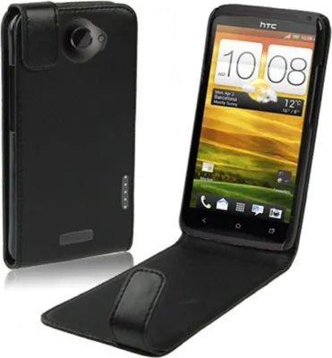 Produktbild von Schutzhülle Flip Tasche für HTC One X S720e Schwarz