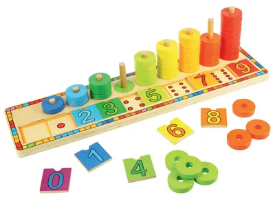 Produktbild von Bigjigs Toys Einsatztafel mit Zahlen