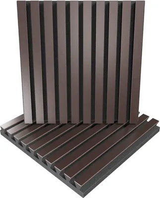 Two acoustic panels are shown in a studio setting.