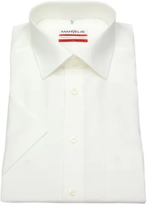 Produktbild von Marvelis - Modern Fit - Herren 1/2 Arm - Hemd, (470012), Größe:43, Farbe:Champagner (20)