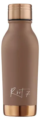 Obrázok produktu pre Root7 - Termofľaša 350 ml - udrží nápoje teplé až 20 h a studené až 30 h, dvojstenná izolácia, nepriepustná, bez BPA - termo fľaša Cappuccino