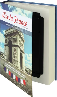 Produktbild von HMF 80925 Buchtresor Geldkassette mit Papierseiten, 23 x 15 x 4 cm, Frankreich