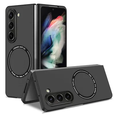 Immagine prodotto di Per Samsung Galaxy Z Fold7 5G Magnet Magsafe Design pieghevole Custodia per cellulare nero