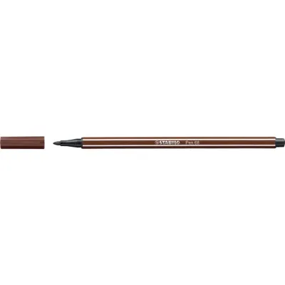 Produktbild von Premium-Filzstift - STABILO Pen 68 - Einzelstift - braun
