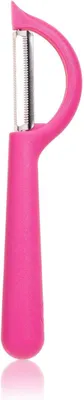 Image de Éplucheur Kochblume Piranha rose plastique, acier inoxydable 22094.05