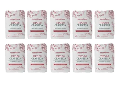 Produktbild von Bindewald+Gutting Weizenmehl Tipo 00 Classica (10x1 kg)