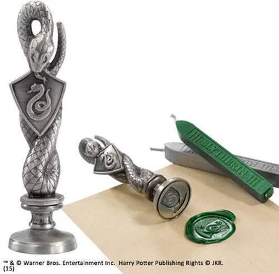 Produktbild von Harry Potter Siegelstempel Slytherin 10 cm