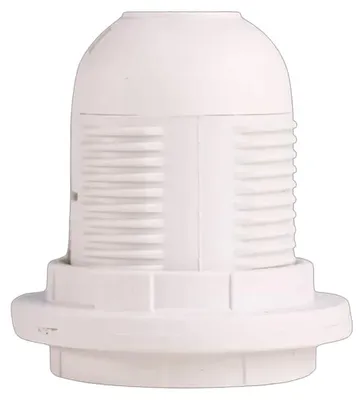 Productafbeelding van Thorgeon E27 Lamphouder + 2 Ringen - 230V - Wit