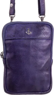 Produktbild von Harbour 2nd Benita Leder Handytasche navy