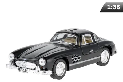 Image de Model 1:36, 1954 Mercedes-Benz 300SL, czarny