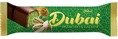 Obrázok produktu pre Vobro Dubai Pistáciová mliečna tyčinka 37,5 g