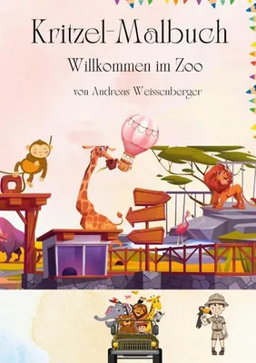 Produktbild von Kritzel und Malbuch, Deutsch, Taschenbuch, 96 Seiten