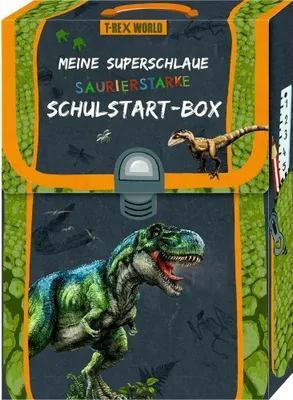 Produktbild von Meine superschlaue saurierstarke Schulstart-Box (T-Rex World)