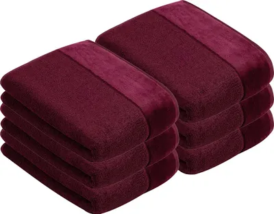 Produktbild von 6er Pack Duschtuch Pure von der Marke Vossen 67 x 140 cm