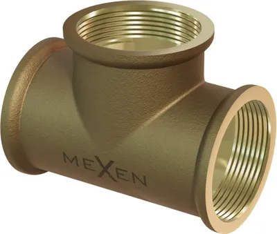 Immagine prodotto di Mexen BRASS giunto a T in ottone 1 F x 1 F x 1 F - W97403-101010