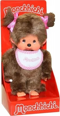 Obrázek produktu pro Monchhichi Classic Girl růžová, cca 20 cm