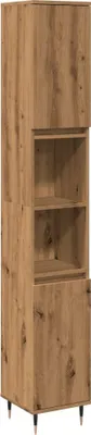 Obrázek produktu pro vidaXL Koupelnová skříňka Artisan dub 30x30x190 cm materiál na bázi dřeva