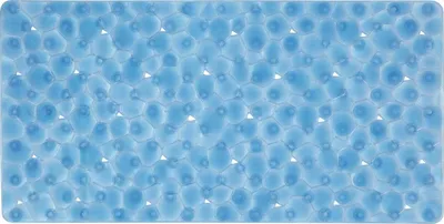 Zdjęcie produktu dla Spirella mata antybakteryjna antypoślizgowa z przyssawkami - Bionic Blue - ok. 36 x 71 cm