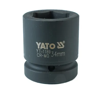 Obrázok produktu pre Šesťhranná nástrčka Yato 1" krátka 34 mm
