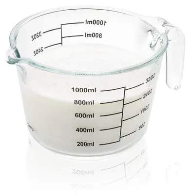 Obrázok produktu pre GEFU DIMENSO, 1 L, ml, Oz, Borokremičité sklo, Priehľadná, 0 - 450 °C, 155 mm