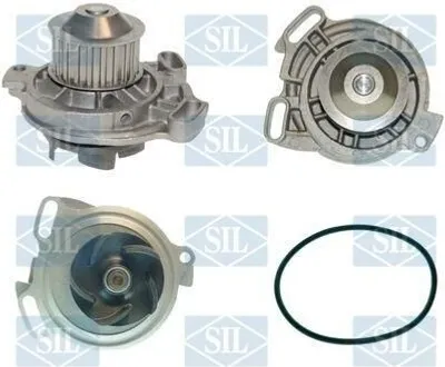 Produktbild von Saleri SIL Kühlmittelpumpe Wasserpumpe für AUDI 100 Limousine (44, 44Q, C3) PA380P