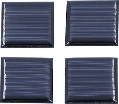 Obrázek produktu pro 4ks 0,15W 3V solární panel Polysilikon DIY solární nabíjecí modul příslušenství 40x30mm