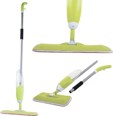 Obrázek produktu pro Verk 01383 Mop s rozprašovačem a příslušenstvím zelený