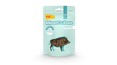 Produktbild von kyli MeatCubes Wildschwein 150 g