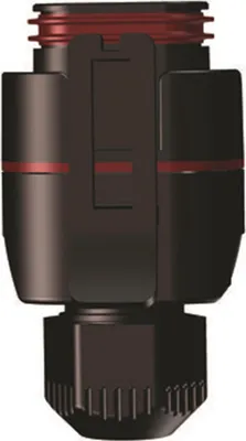 Image de Connecteur Grundfos ALPHA droit, complet, pour pompes de circulation, 1 pièce.