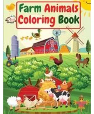 Obrázek produktu pro Farm Animals Coloring Book