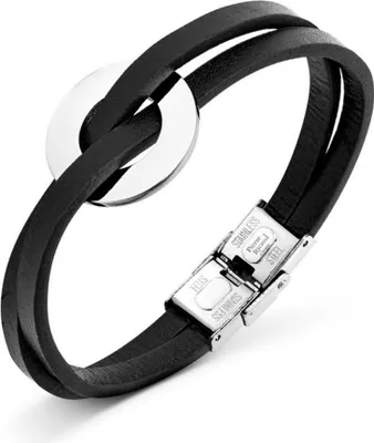 Immagine prodotto di Bracciale nero Pierre Ricaud