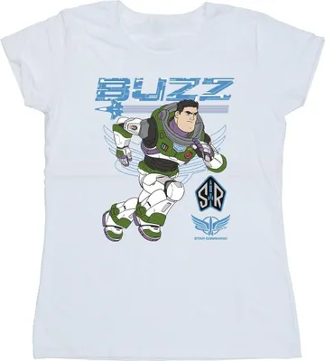 Produktbild von Disney - "Lightyear Run To Action" T-Shirt für Damen BI29144 (L) (Weiß)