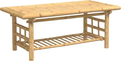 Produktbild von vidaXL Couchtisch 110x55x45 cm Bambus