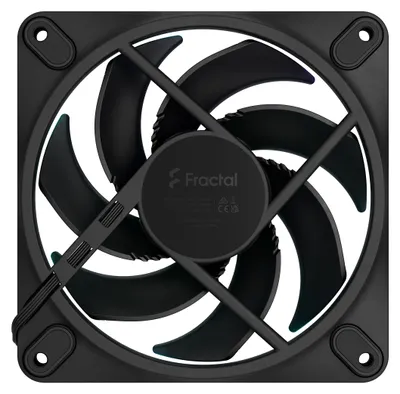 Produktbild von Fractal Design Momentum 12 RGB, Ventilator, 12 cm, 350 RPM, 2200 RPM, 106,2 m³/h, Schwarz