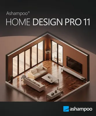 Produktbild von Ashampoo Home Design Pro 11 – Haus planen, einrichten und realistisch in 3D visualisieren | 1 Gerät | 1 Benutzer | PC Aktivierungscode per Product Key Card