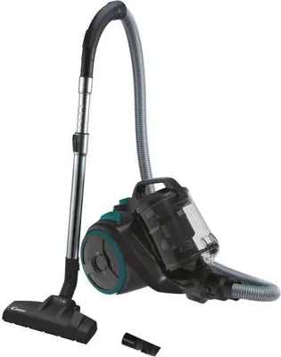Obrázek produktu pro Vysavač bez sáčku CANDY CAF34HM, 800 W, 2,5 l zásobník, filtr HEPA 13, cyklónová technologie, dosah 7,5 m, černý