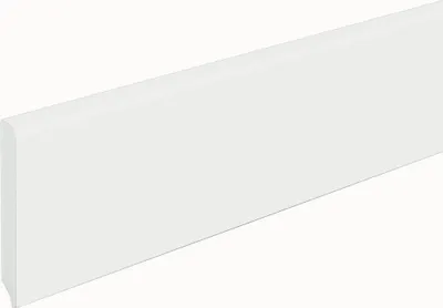 Produktbild von Neuhofer Fußleiste 202 cm x 80 x 10 mm weiß