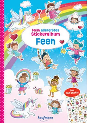 Produktbild von Mein allererstes Stickeralbum - Feen