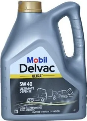 Immagine prodotto di Olio Mobil 5W40 4L Delvac Ultra Ultimate Defense   Ci-4 Plus   Rld-2   Vds-3   M3277 3377   228,5   E4 E7