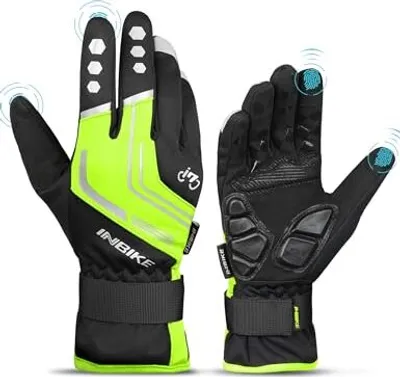 Produktbild von Inbike Winterhandschuhe Thinsulate Wärme winddichtem Touchscreen -Fahrrad -Ski -Snowboard IF966