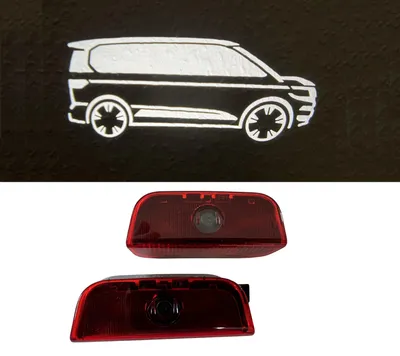 Für VW T7 VII Bus Transporter 2022- Original VW "T7 BULLI" Einstiegsbeleuchtung in der Farbe von Volkswagen AG